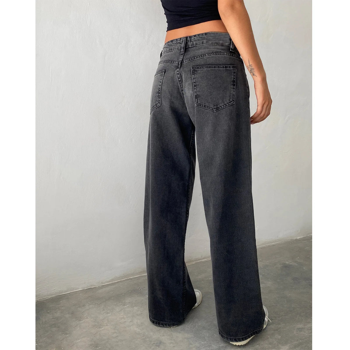 Calça Jeans Feminina Wide Leg