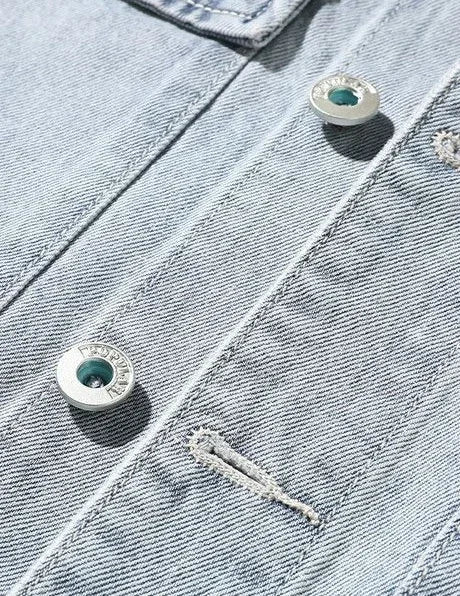 Jaqueta Jeans Masculina Casual