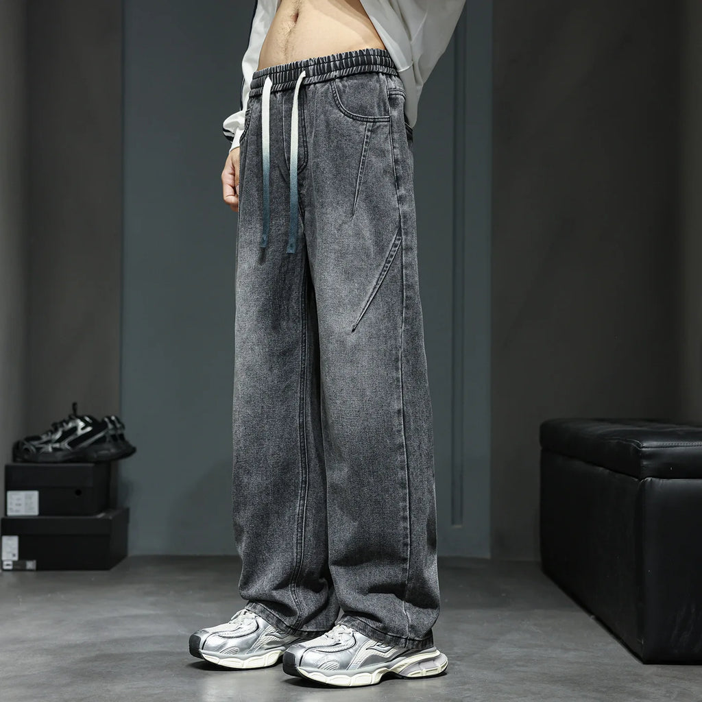 Calça Jeans Masculina Wide Leg