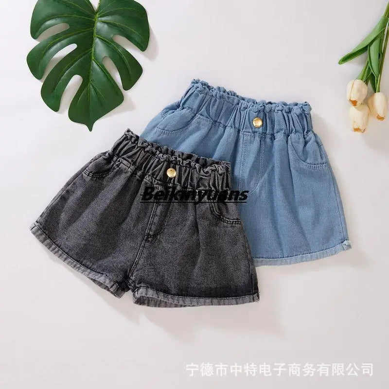 Short Jeans Feminino Cintura Alta